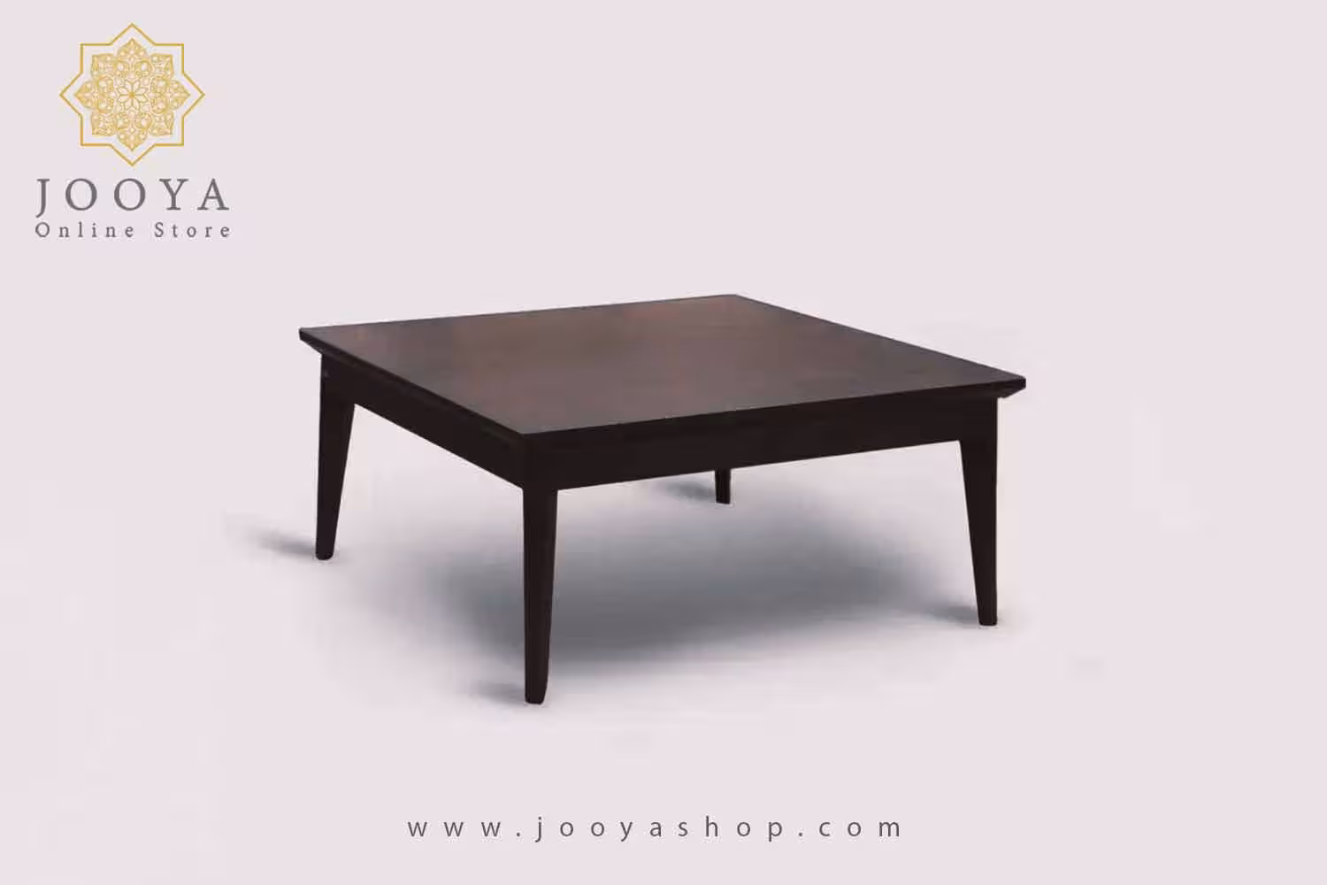 میز جلومبلی چوبی اورلاندو قهوه‌ای دودی