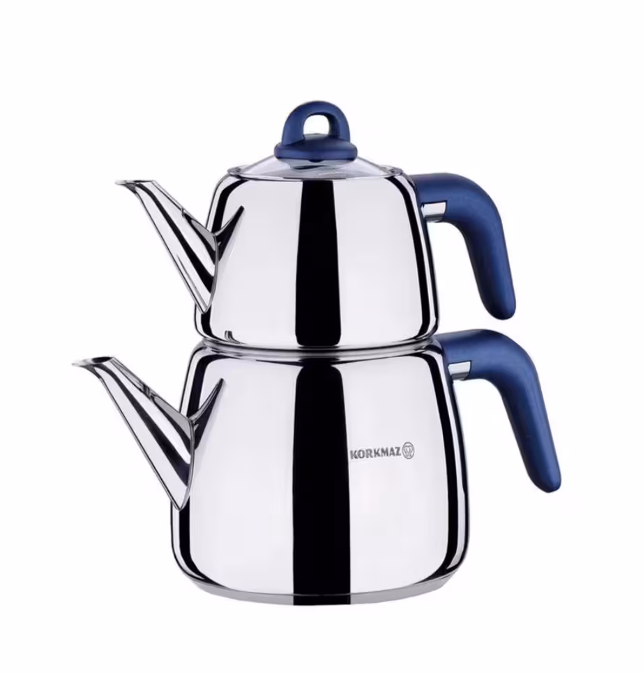 کتری و قوری کرکماز مدل Bella کد 045 ( سرمه ای )