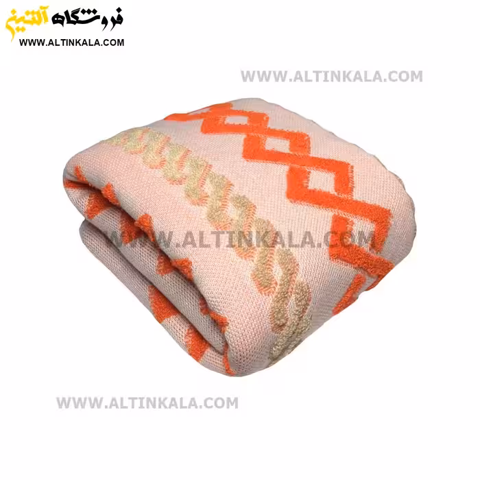 شال مبل بافت (رومبلی) سوپر (تراکم بالا) طرح ونیز سایز 150×200