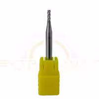 فرز انگشتی آلمینیوم سر تخت سه پر کوتاه 2 طول 50 MTS
