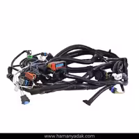 دسته سیم موتور پژو 405 و پارس و سمند بدون یونیت فن (کد YG20241600) برند دناکو