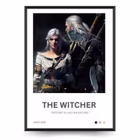 تابلو گیمینگ بازی The Witcher