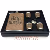 هیپفلاسک (قمقمه جیبی) 4شات مدل هالی واتر 270cc کد a530426