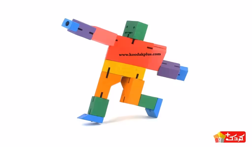 اسباب بازی ساختنی چوبی مدل آدمک چوبی
