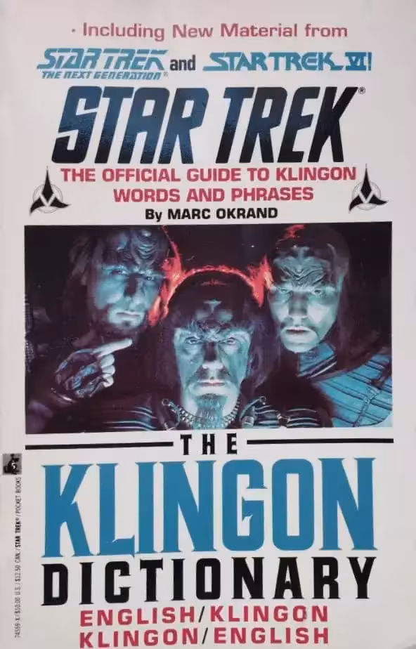 The Klingon Dictionary (Star Trek) | Marc Okrand