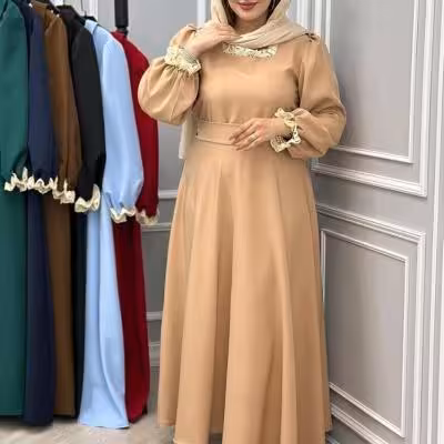 پیراهن مهمانی زنانه کرپ مدل پیراهن مجلسی وانیا