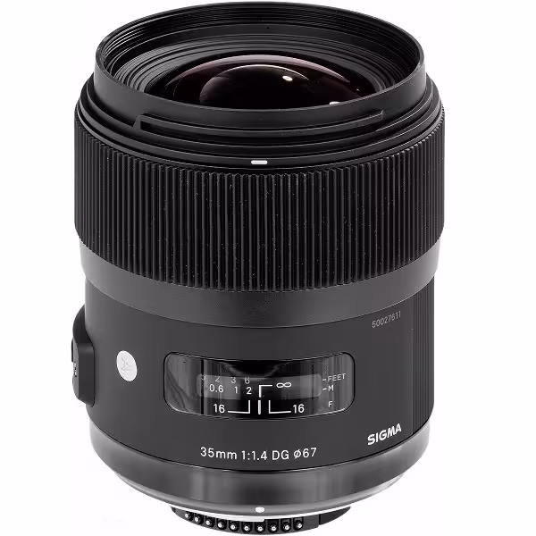 لنز پرایم سیگما Sigma 35mm f/1.4 DG HSM | Art برای نیکون