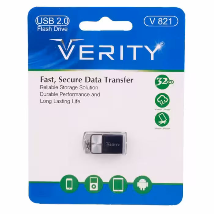 فلش مموری وریتی مدل V821 ظرفیت 32 گیگابایت