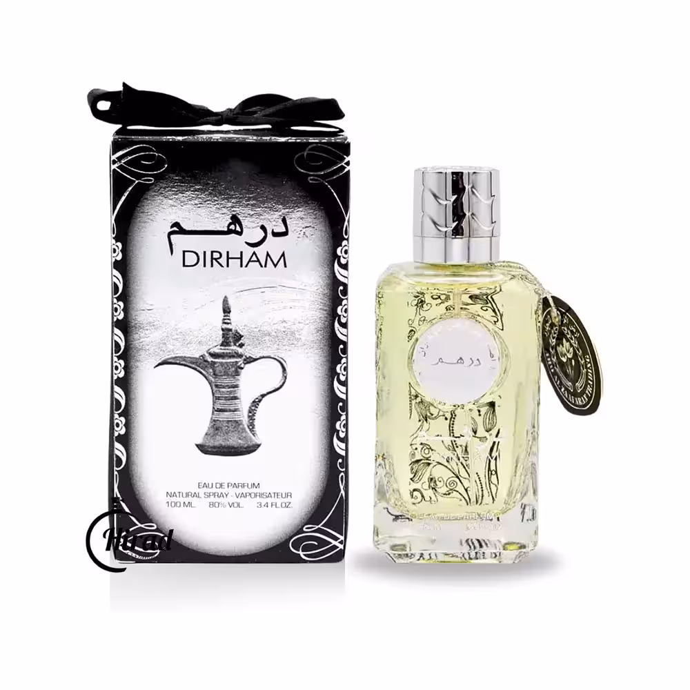 خرید عطر ادکلن درهم نقره ای ارض الزعفران - هیراد پرفیوم