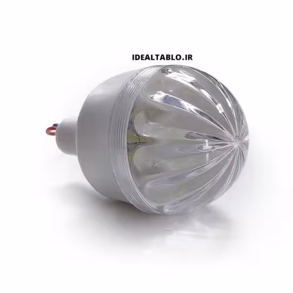 لاسوگاسی خورشیدی سفید 5.5 سانت پایه دار