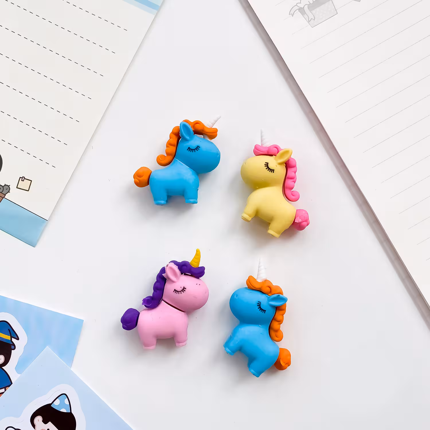 پاکن طرح یونیکورن سه بعدی