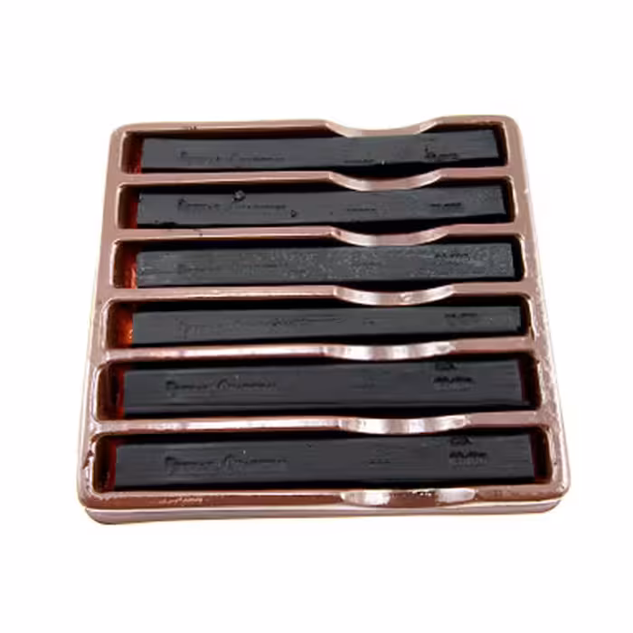 زغال طراحی پژواک مدل compressed charcoal کد 82496 بسته 12 عددی | چاوه