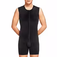 گن شکم و پهلو و سینه پشت دار بالای زانو مردانه VOE 5006