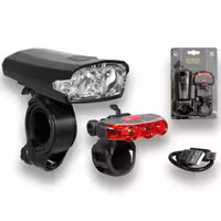 چراغ جلو و عقب دوچرخه XC-122170 با قابلیت شارژ USB