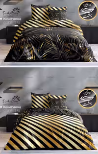 روتختی دورو طرح دار دونفره شش تکه برند ترکسان کد T51