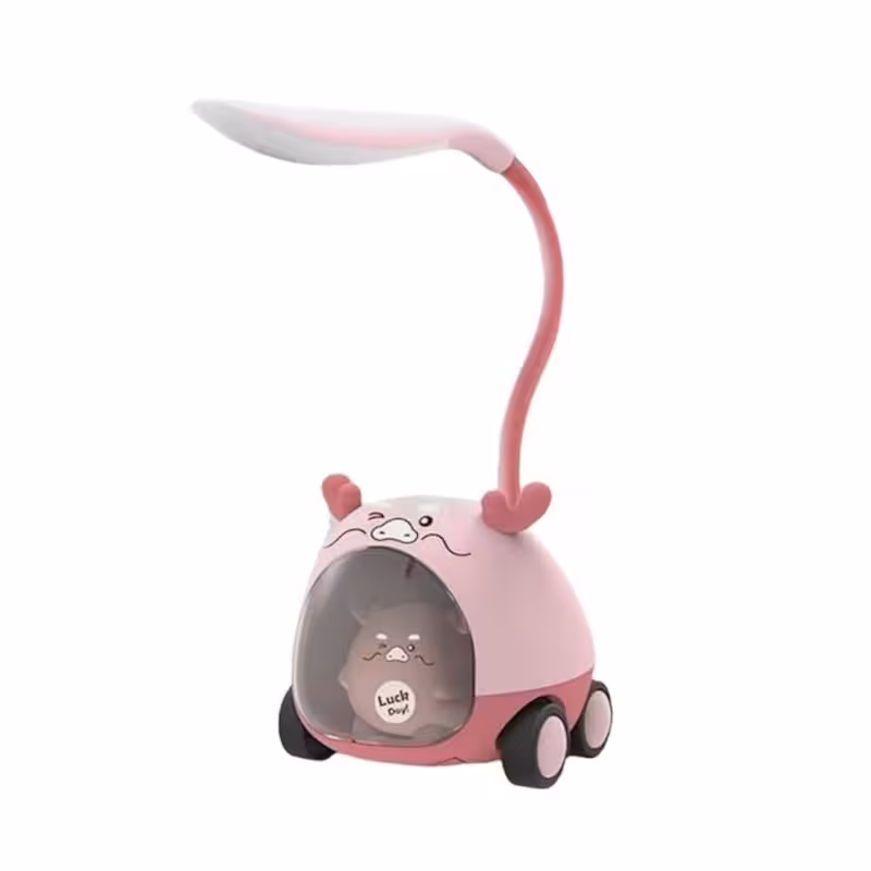 چراغ مطالعه شارژی مدل ماشین خوک | کالا مکس