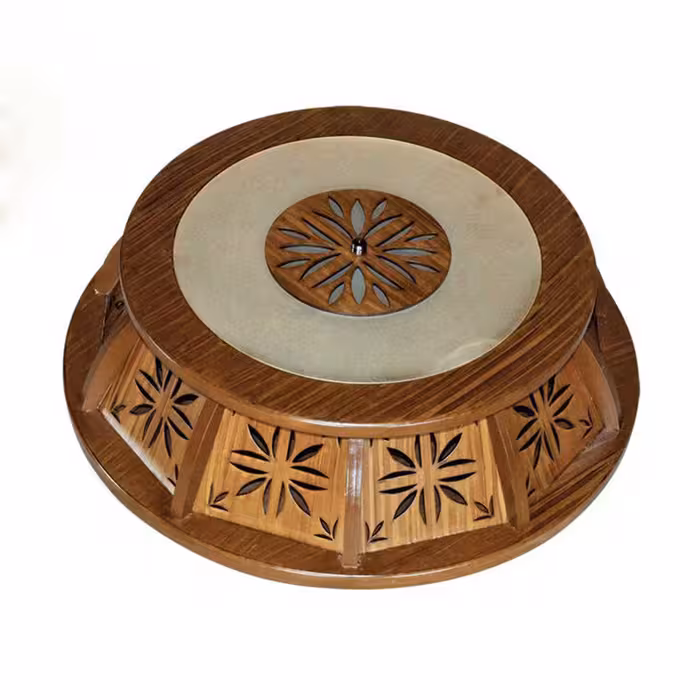 چراغ سقفی چوبی رایکا مدل SPID409