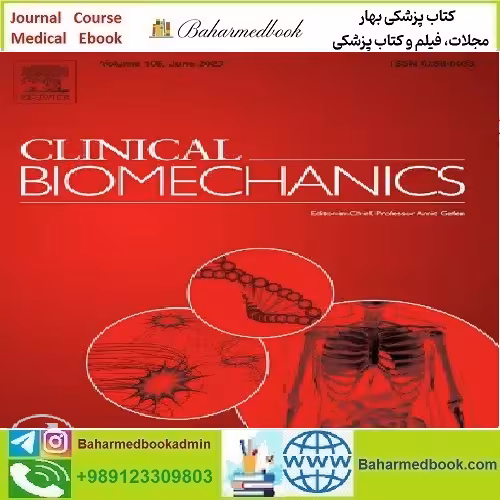 Clinical Biomechanics Volume 101 to 106 2023 TRUE PDF price 20