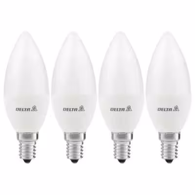 لامپ ال ای دی 7 وات دلتا مدل CNDL1 پایه E14 بسته 4 عددی