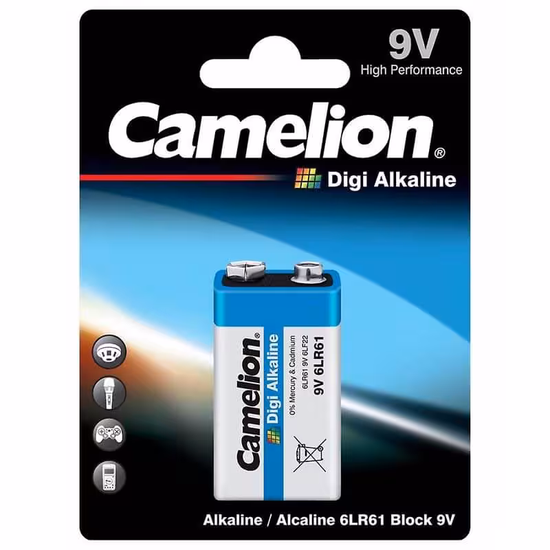 باتری کتابی کملیون مدل Digi Alkaline