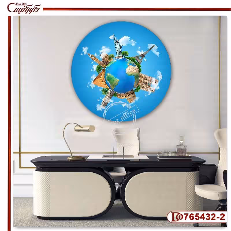 تابلو گردشگری کره زمین و بناهای مشهور C765432-2