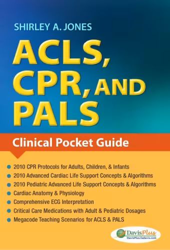 خرید و دانلود نسخه کامل کتاب ACLS, CPR, and PALS. Clinical Pocket Guide