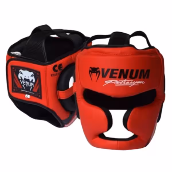 کلاه بوکس چرم فکدار اورجینال Venum