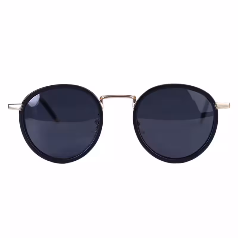 عینک آفتابی ماتریکس فریم گرد طلایی P 1916/4