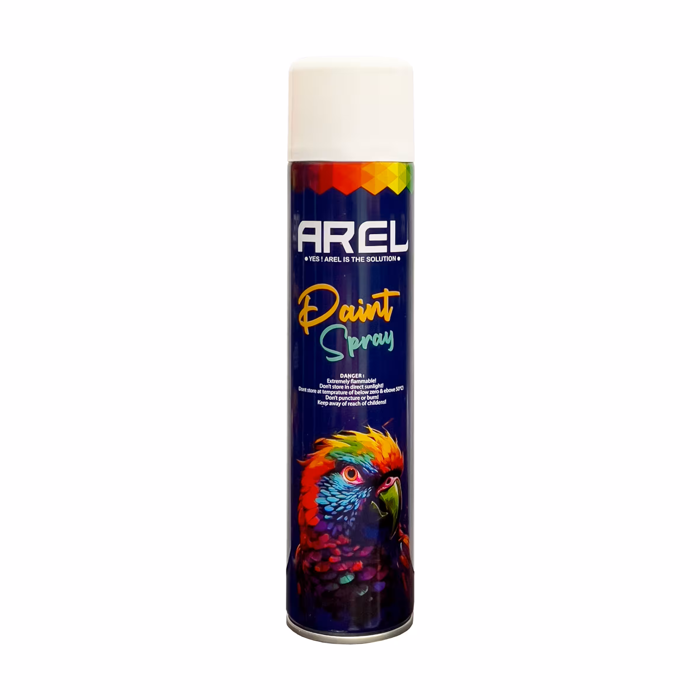 اسپری رنگ سفید براق آرل AREL