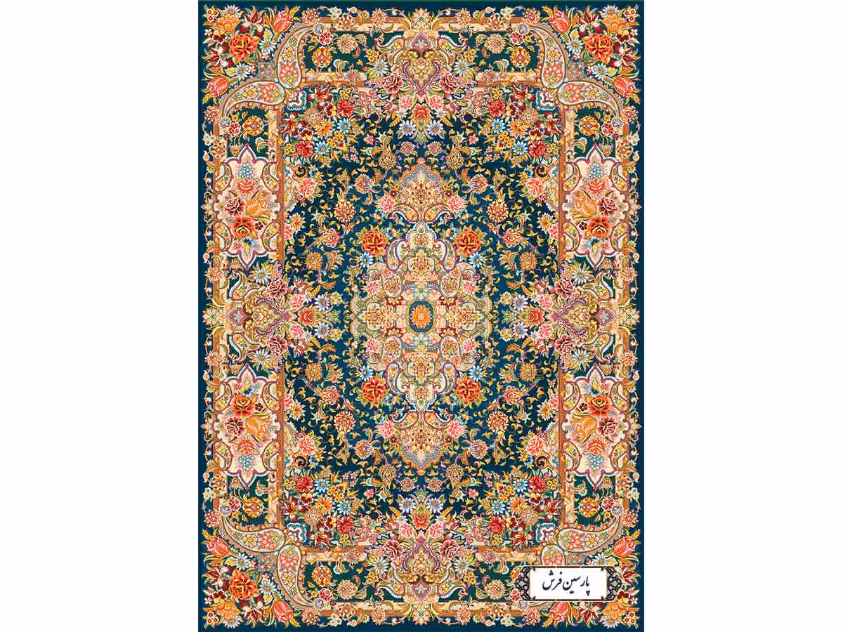 قیمت خرید و مشخصات نخ و نقشه فرش سالاری تبریز - کد NZ2846