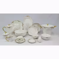 سرویس چینی 99 پارچه 12 نفره پردیس کد 7001