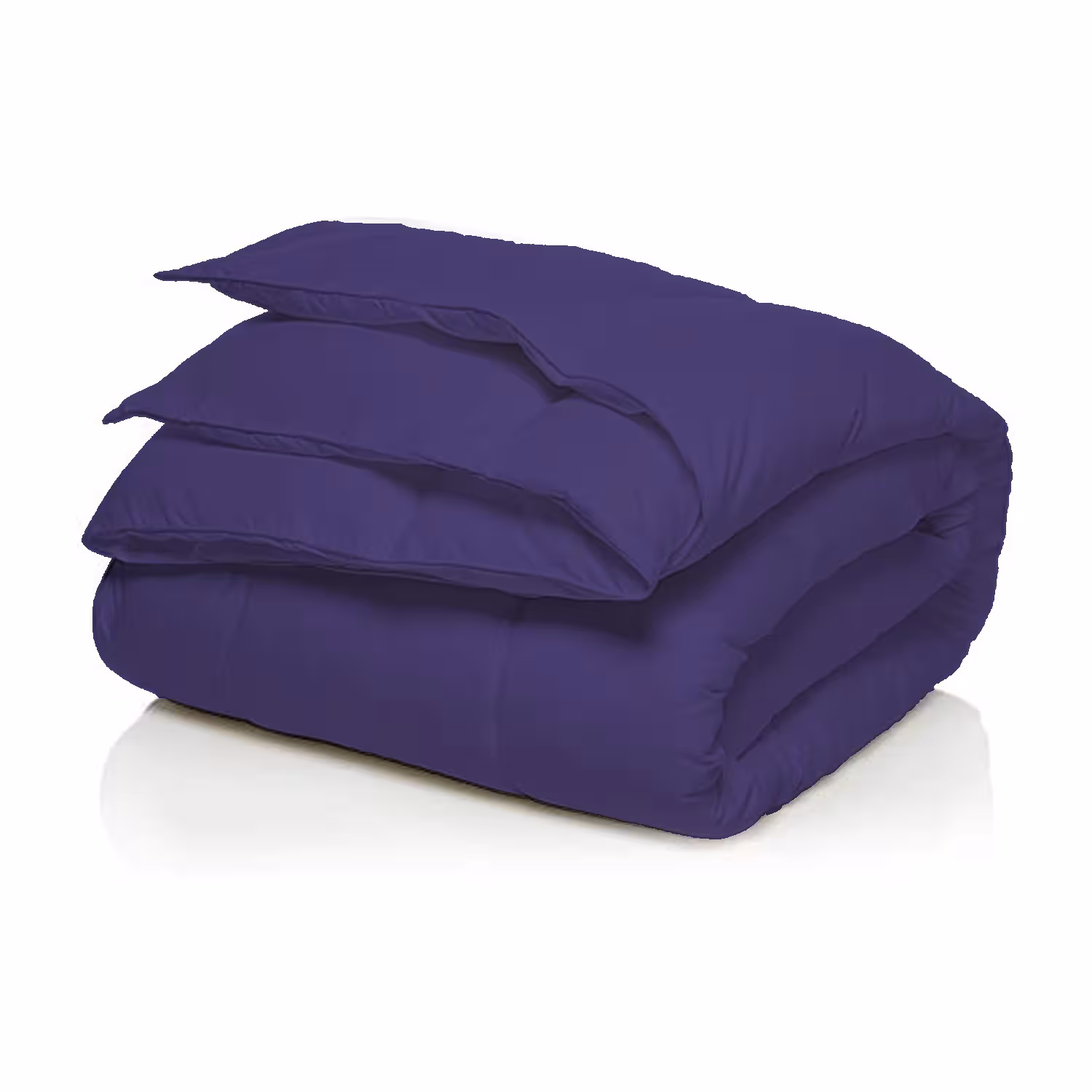 لحاف چیداری مدل میکرو رنگ بادمجانی