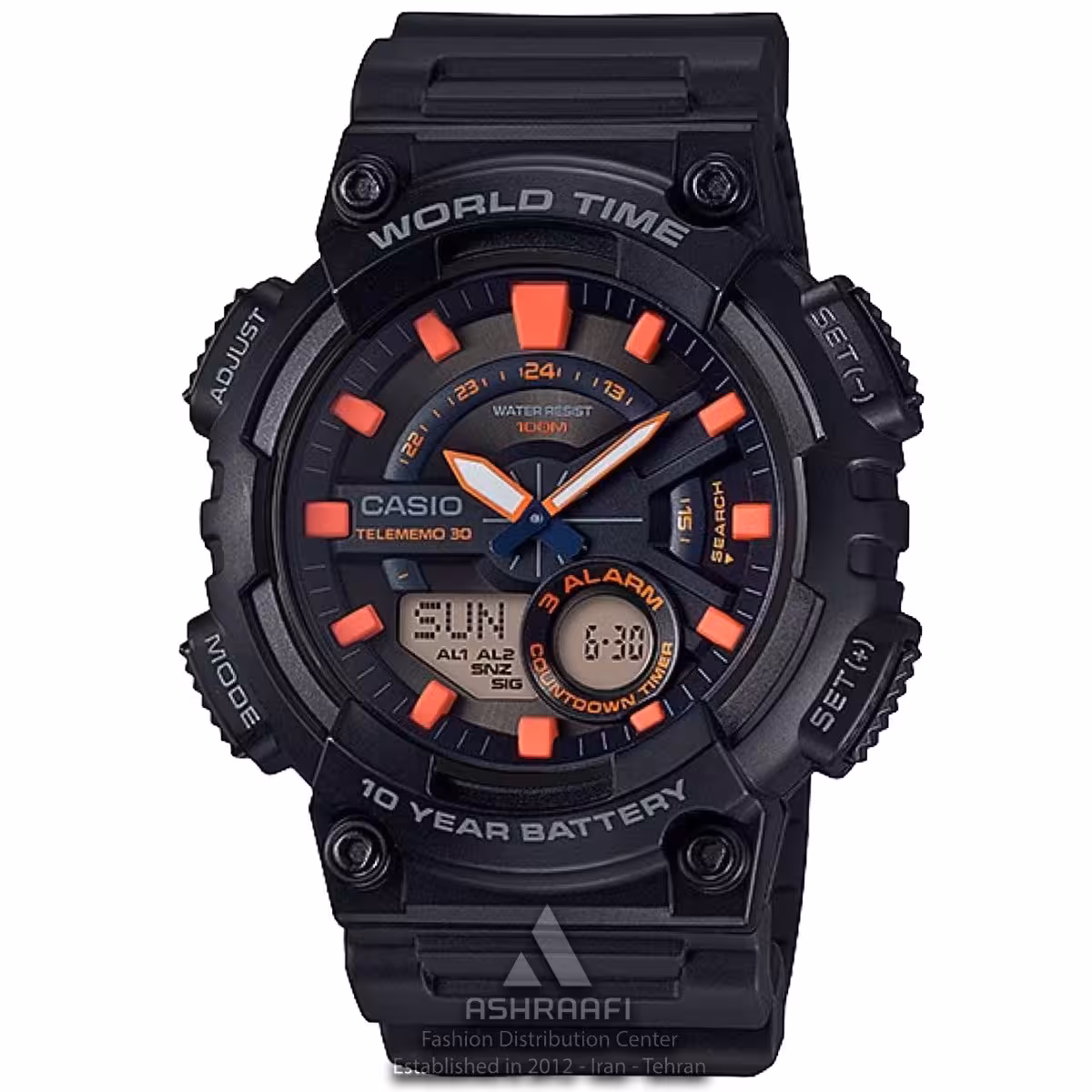 ساعت مچی کاسیو Casio AEQ-110W-1A2V