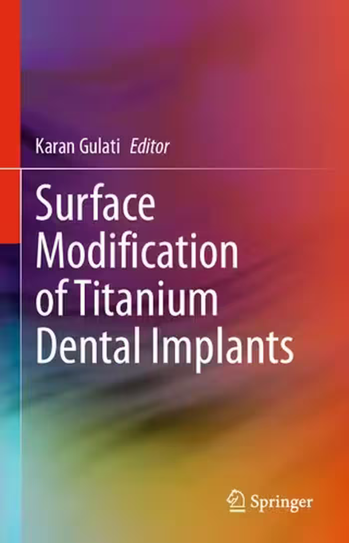خرید و دانلود نسخه کامل کتاب Surface Modification of Titanium Dental Implants