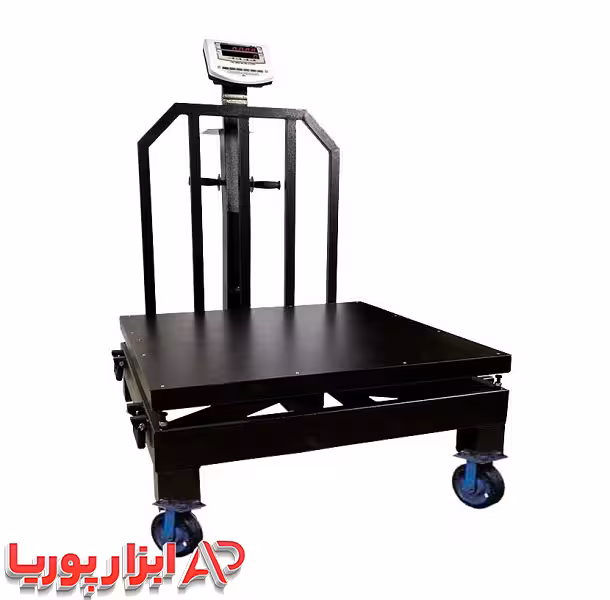 باسکول محک 1000 کیلویی مدل MDS13000 سینی 120×120 چرخدار