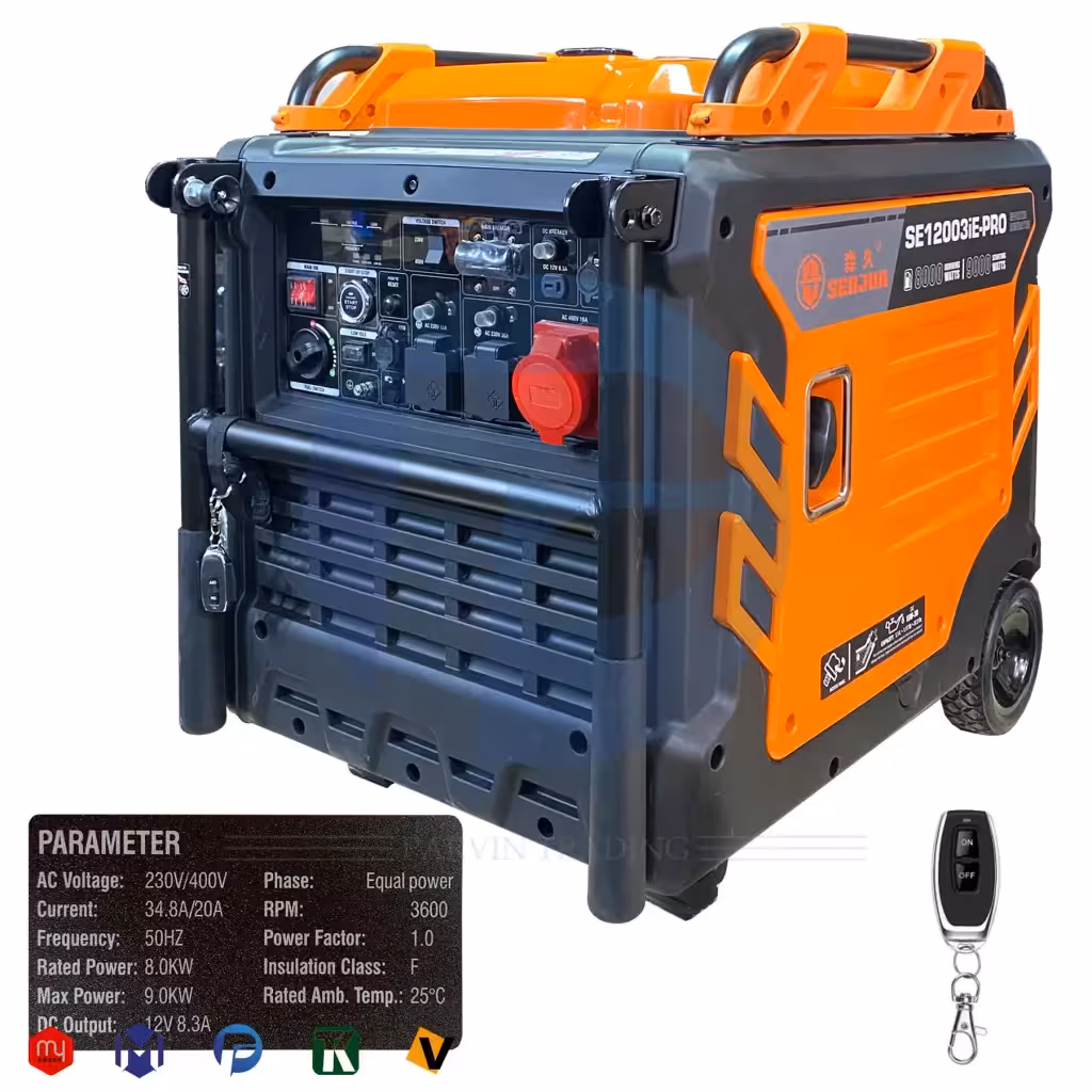 موتور برق سن جون 9 کیلووات مدل SE12003iE PRO تکفاز و سه فاز