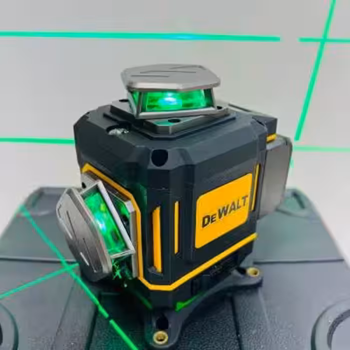 تراز لیزری دیوالت 4 بعدی طرح چرخشی بازو صفحه لمسی 360 دیوالت درجه 16