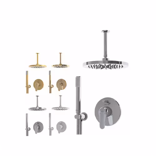 شیر دوش حمام توکار کلار مدل فلور کلاسیک تیپ 4