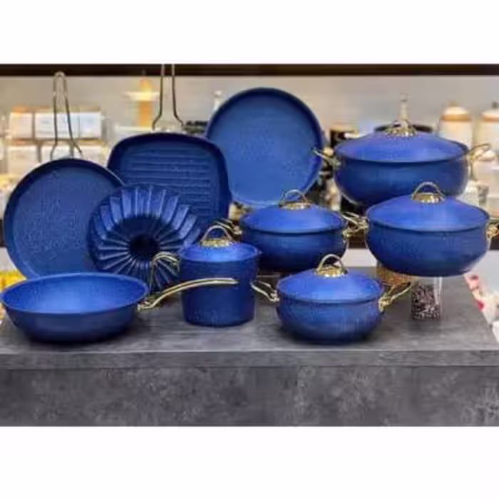 سرویس قابلمه 20پارچه چدن گرانیتی(ldeal Home)