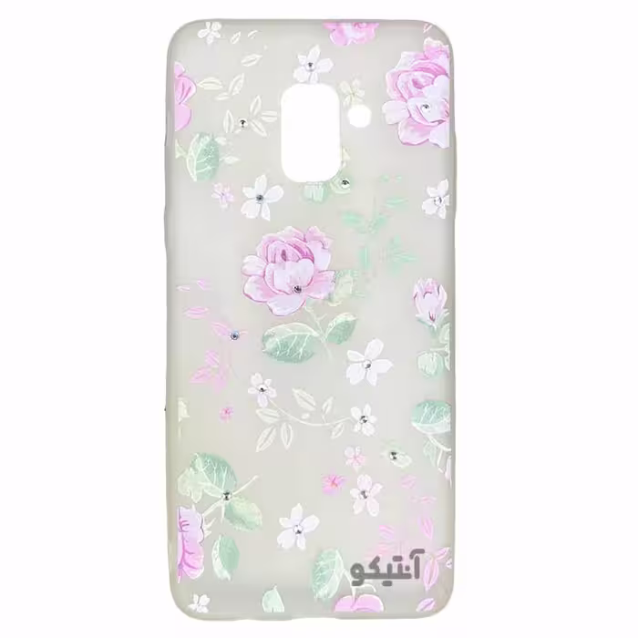 قاب ژله ای مات طرح گل دخترانه مناسب برای Samsung J6