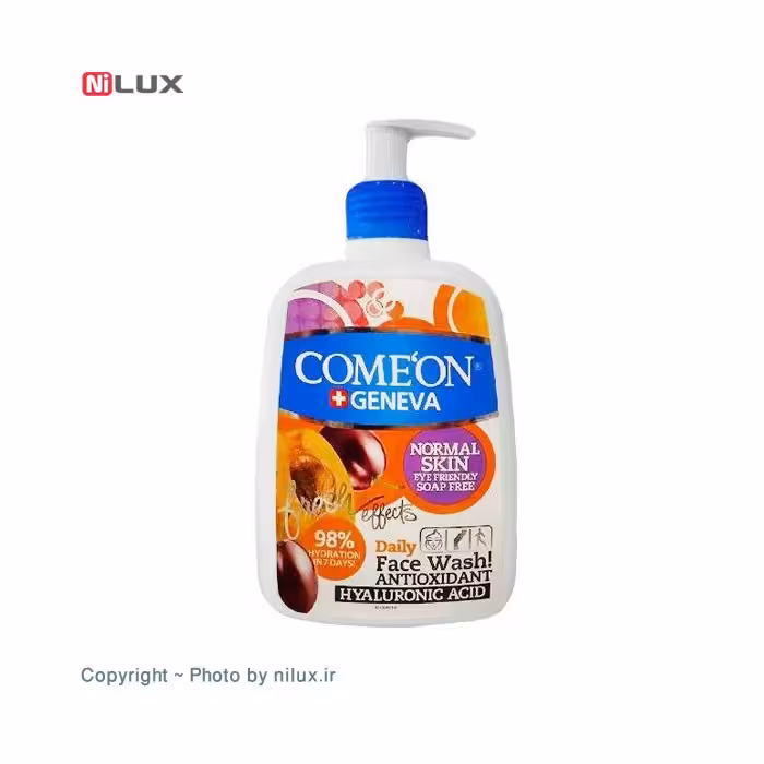 ژل شستشو صورت کامان سری geneva مدل Normal حجم 500 میلی لیتر