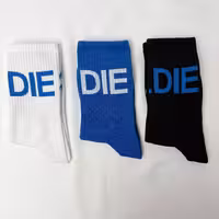 جوراب نوشته دار ساقدار Diesel آبی