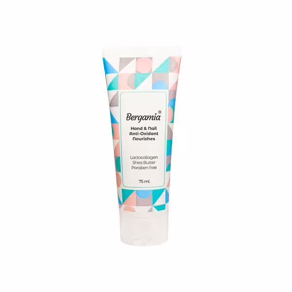 کرم مرطوب کننده لاکتوکلاژن برگامیا (دست و ناخن)