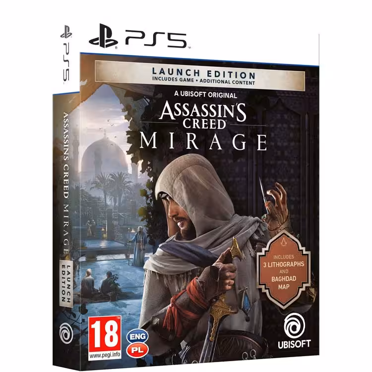 بازی Assassin’s Creed Mirage Launch Edition PS5