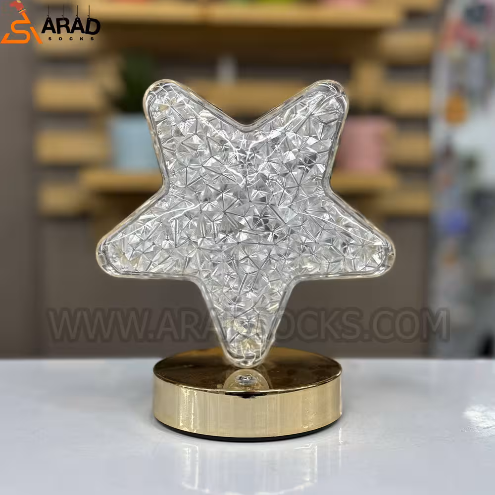 چراغ خواب کریستال ستاره