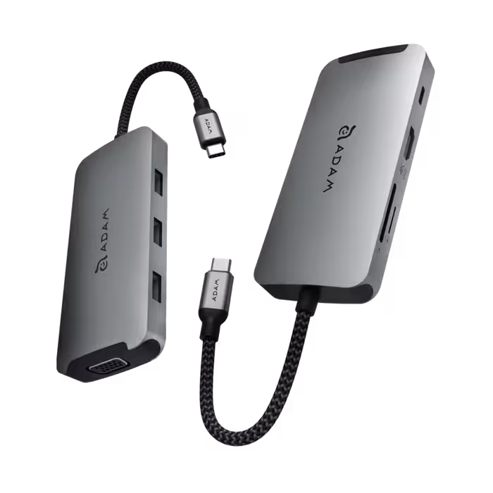 هاب Adam Elements مدل CASA Hub A08 USB-C 8 in 1 Multi-Function Hub