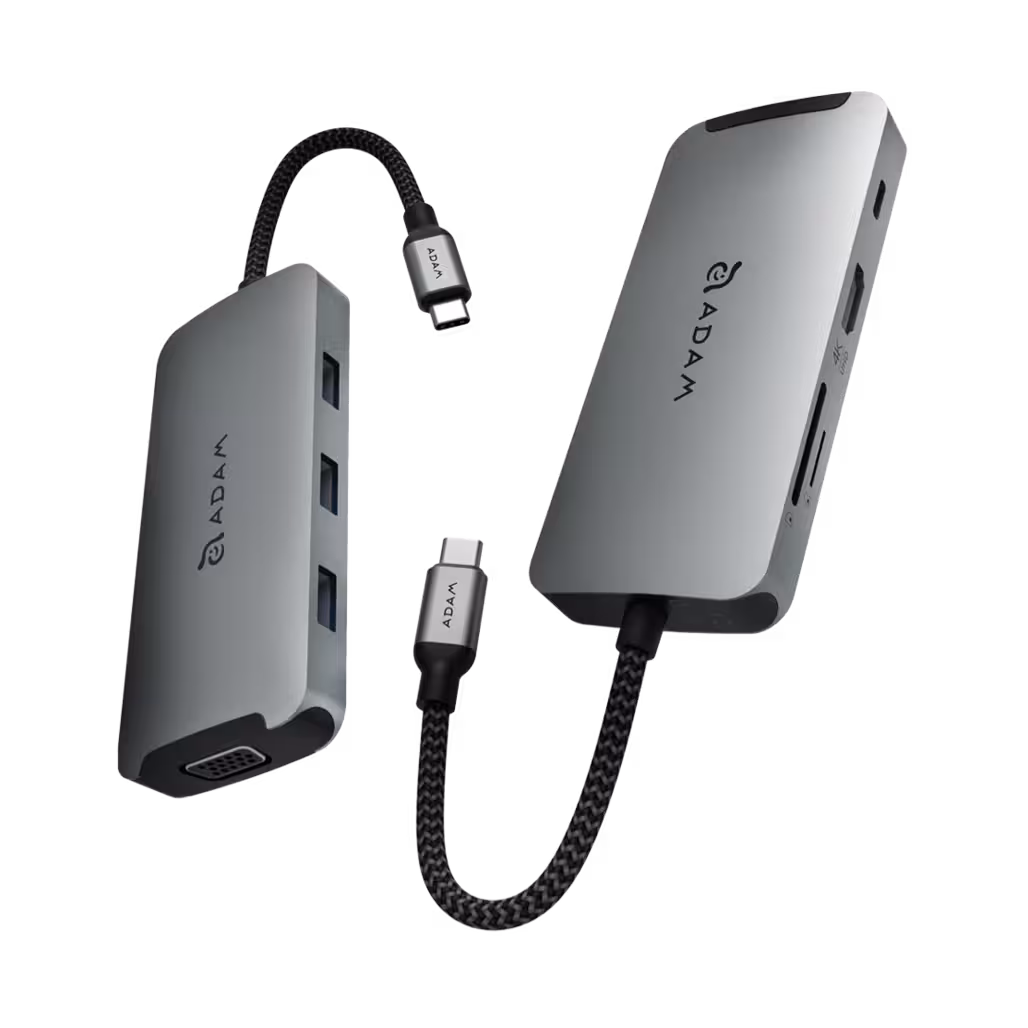 هاب Adam Elements مدل CASA Hub A08 USB-C 8 in 1 Multi-Function Hub
