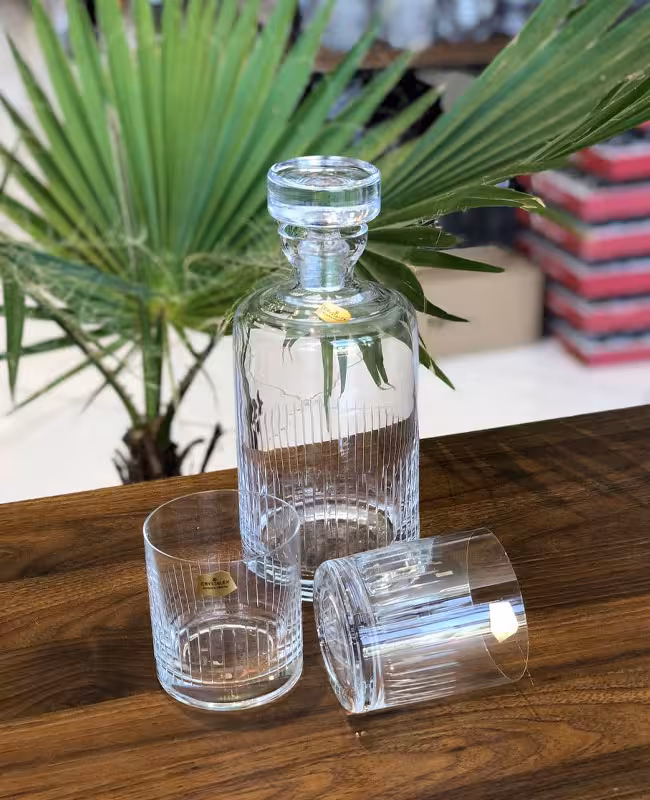 تنگ و لیوان کریستال بوهیما چک