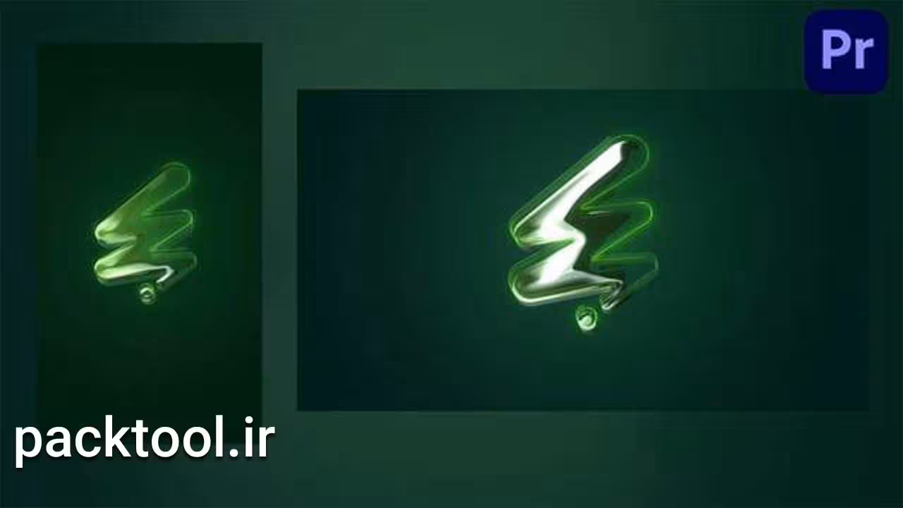دانلود پروژه آماده پریمیر پرو لوگو موشن با زمینه تاریک Dark Logo Intro - پک تول