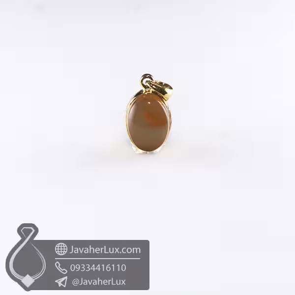 گردنبند نقره زنانه عقیق یمنی _ کد : 100780